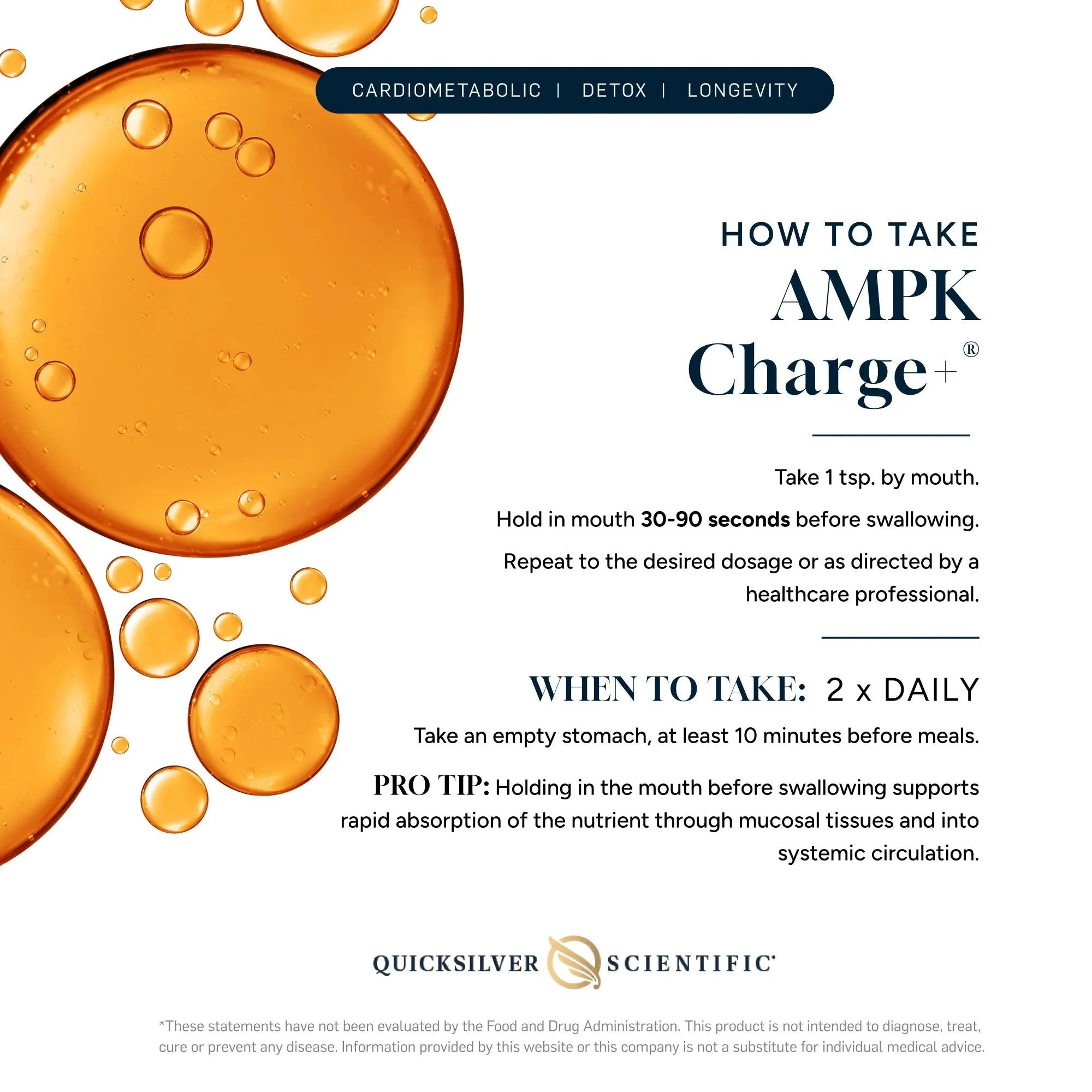Quicksilver Scientific - AMPK Charge+ - Image 3